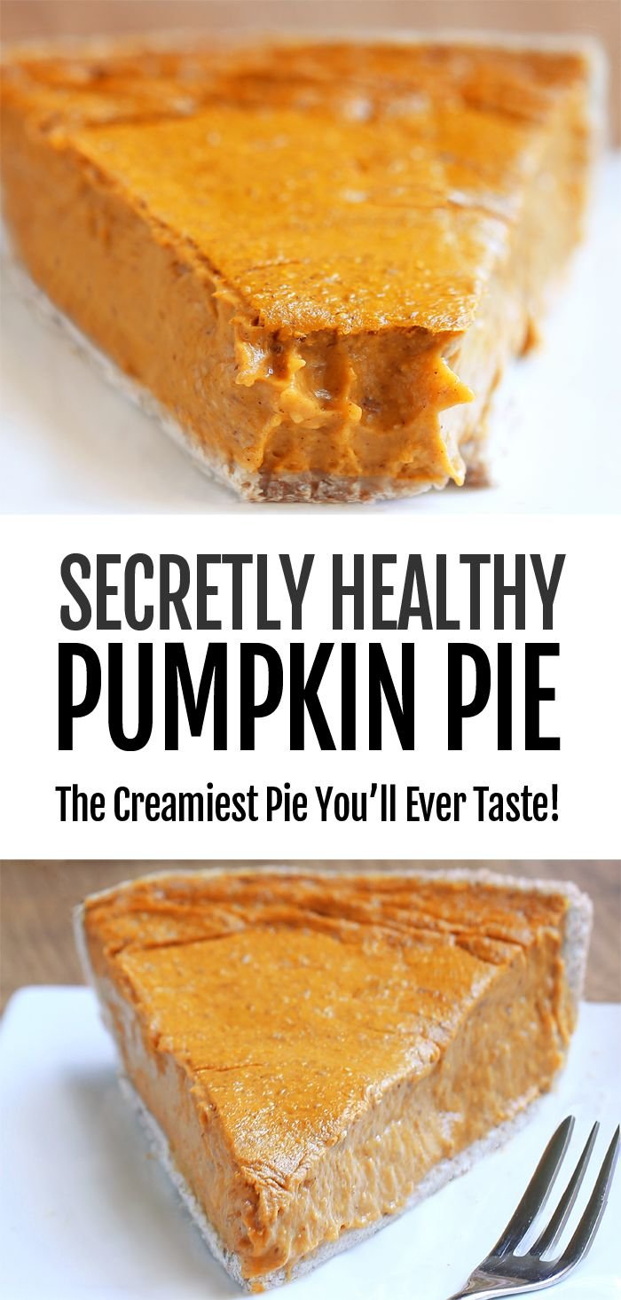 Healthy Pumpkin Pie Recipe