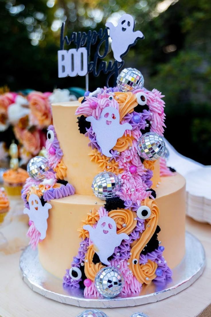 Halloween Birthday Party  Halloween Cake