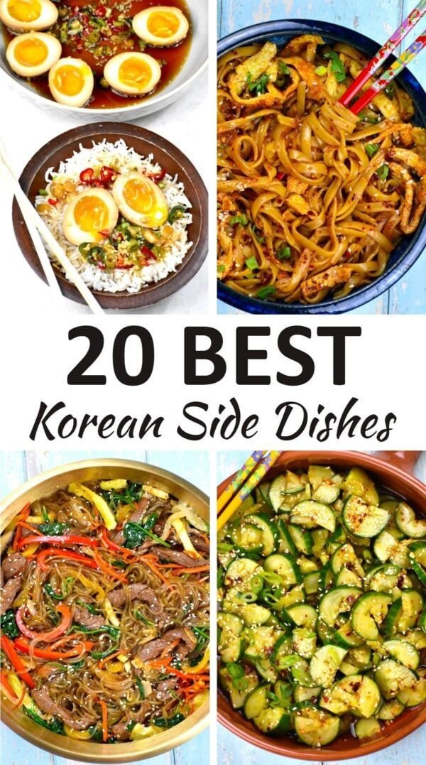 The 20 BEST Korean Side Dishes