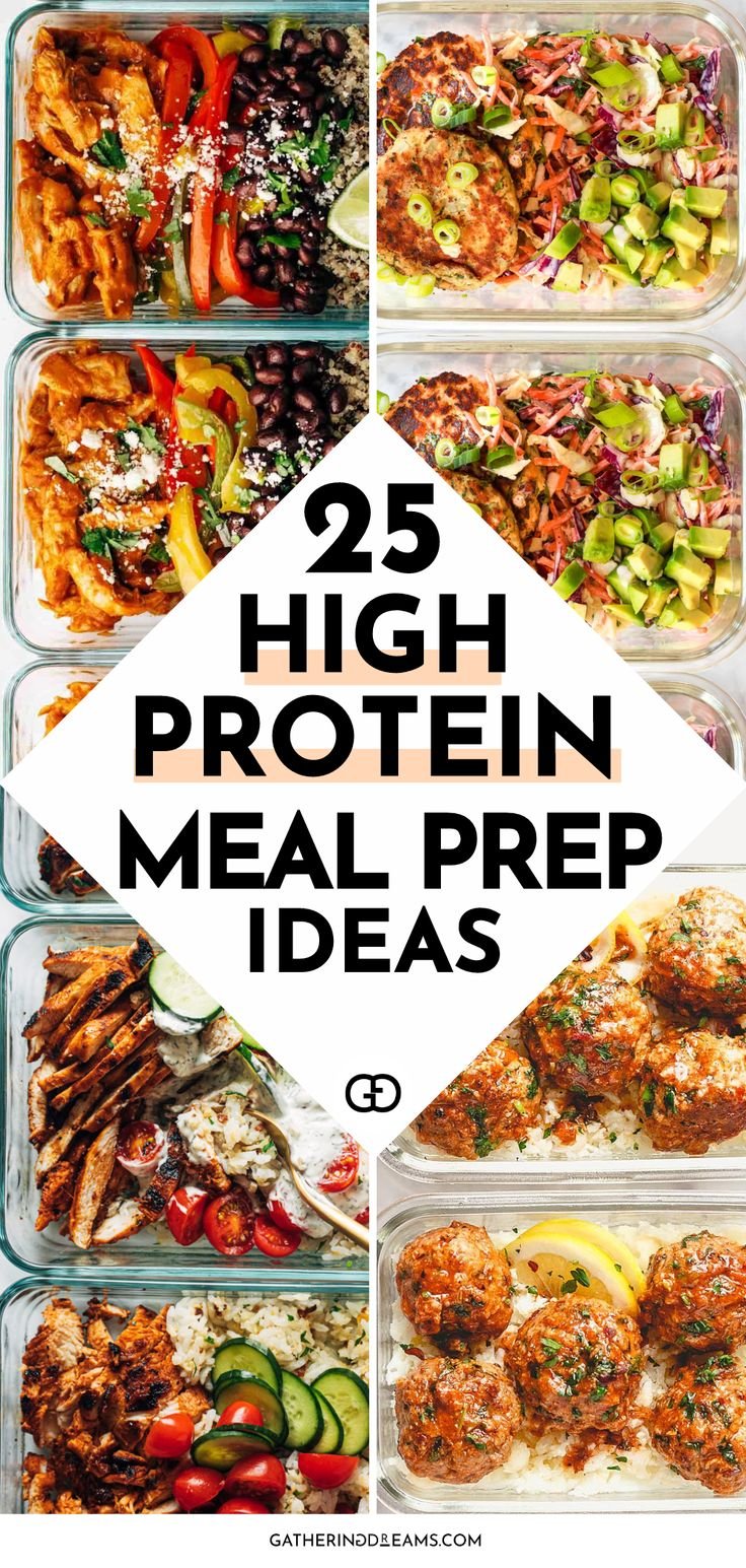 Best high protein meal prep | High protein food prep meals, High-protein meal, High protein meal prep ideas