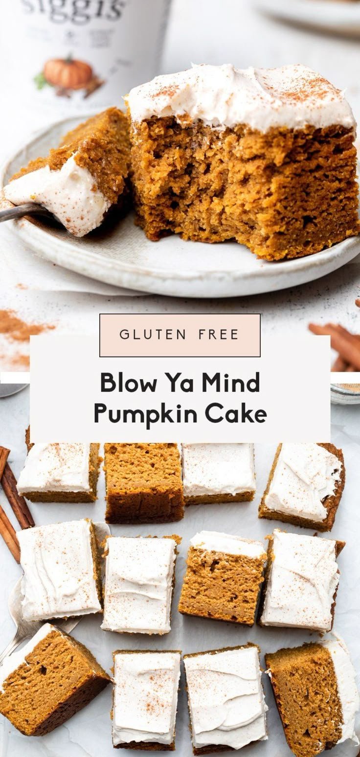 Healthy Pumpkin Cake with Cream Cheese Frosting | Ambitious Kitchen