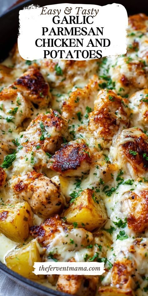 Garlic Parmesan Chicken and Potatoes