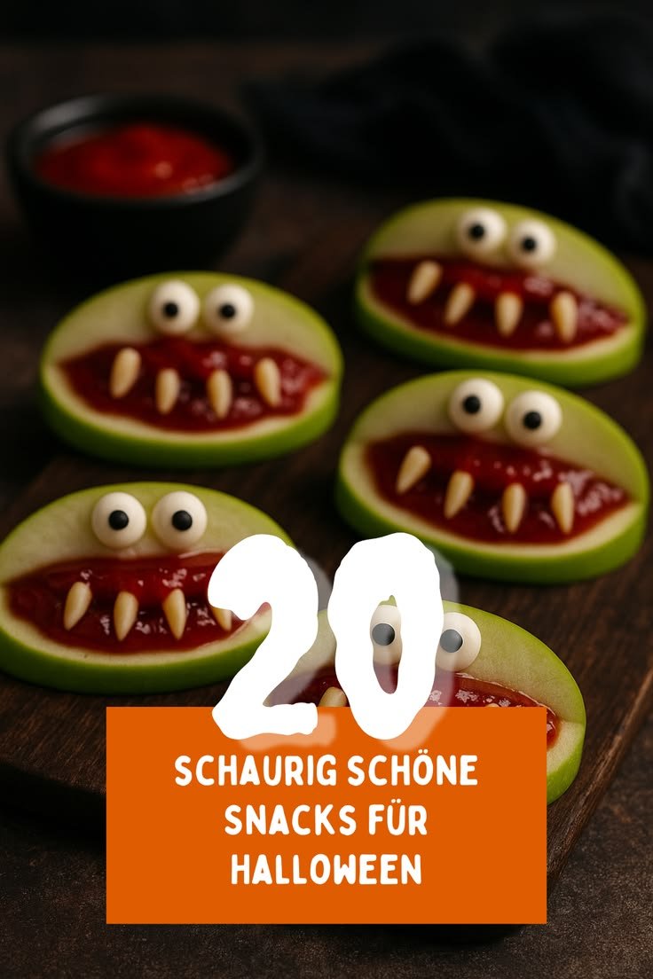 20 Gruselige Snacks für Halloween