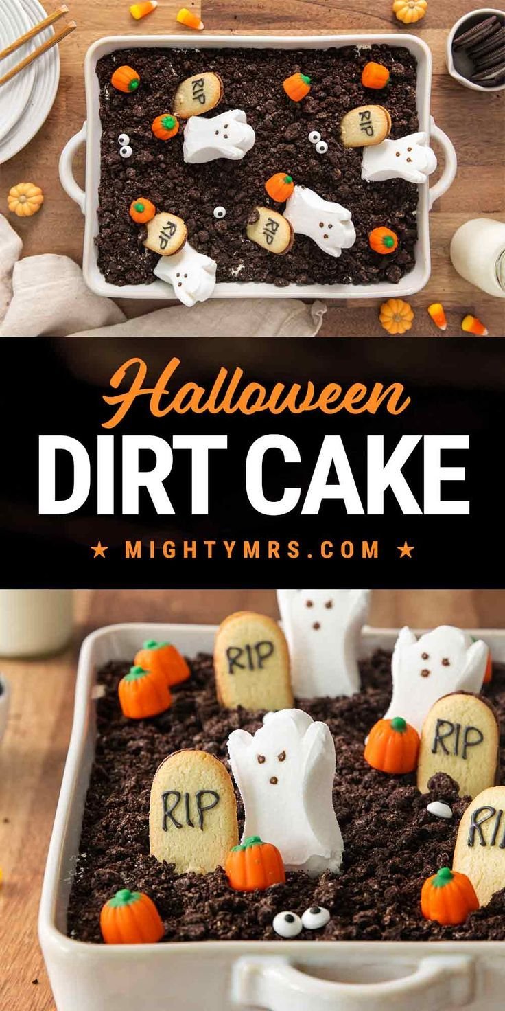 Halloween Dirt Dessert