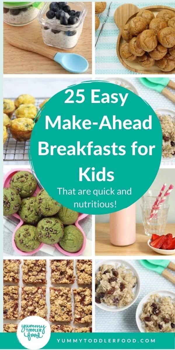 25 Favorite Make-Ahead Breakfasts (Easy and Kid-Friendly!)