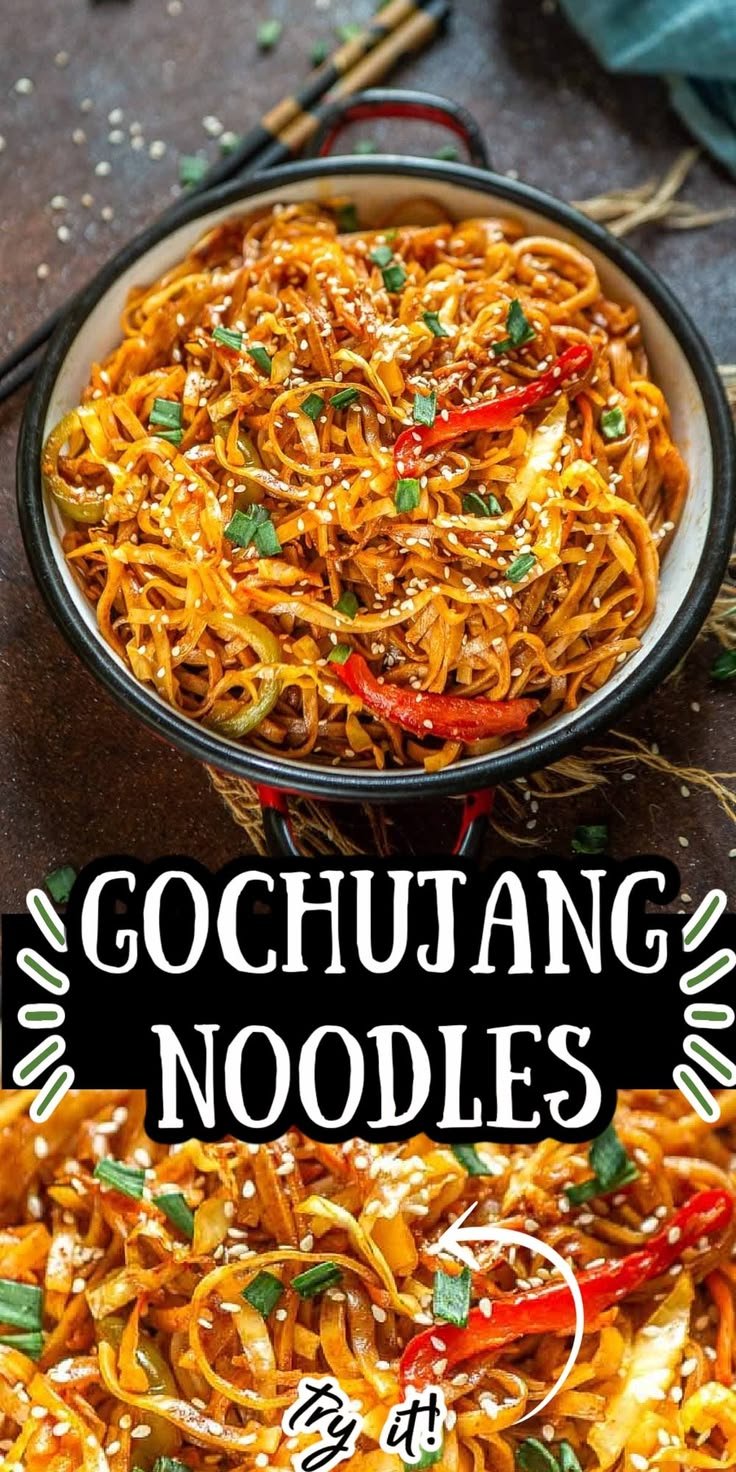 Korean Gochujang Noodles