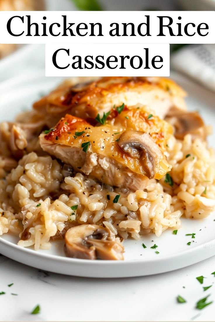 Classic Chicken and Rice Casserole
