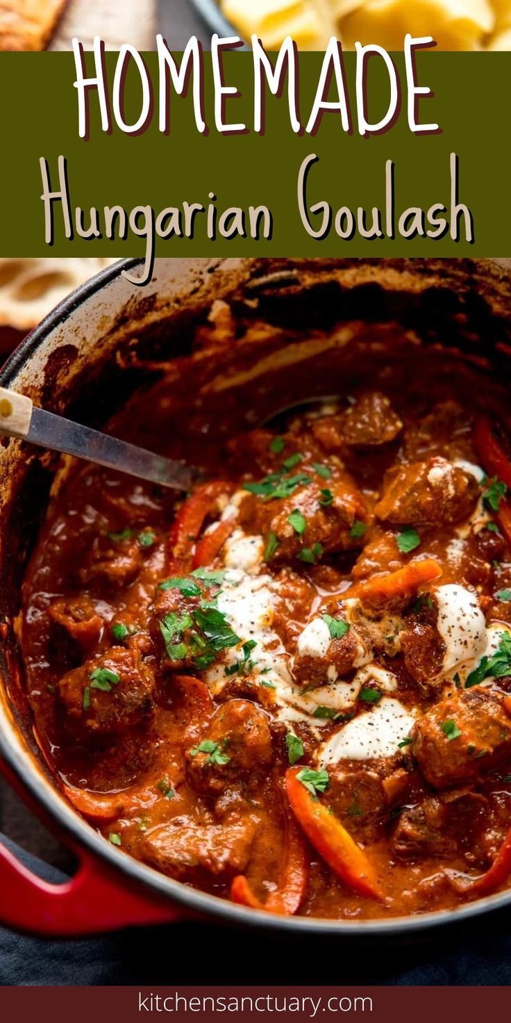 Homemade Hungarian Goulash