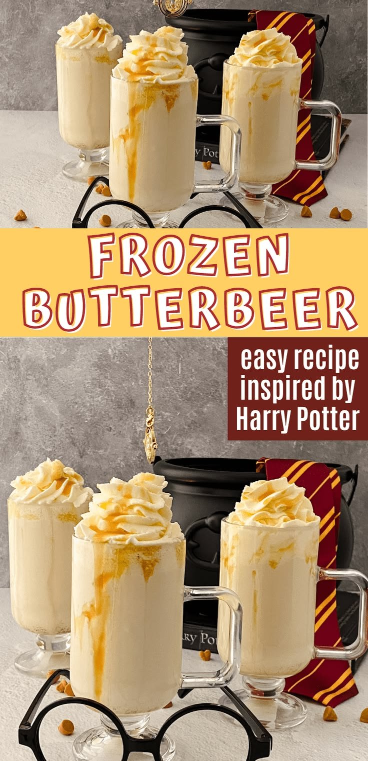 Harry Potter's Frozen Butterbeer Recipe