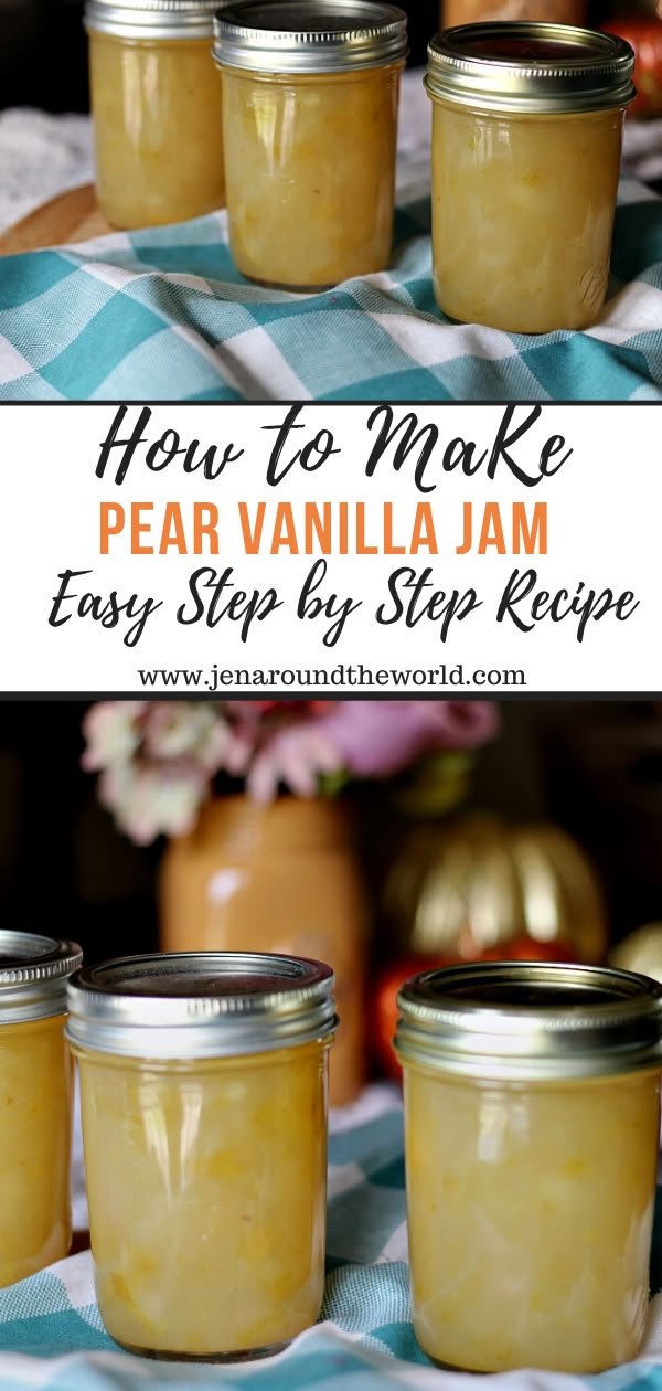 Pear Vanilla Jam