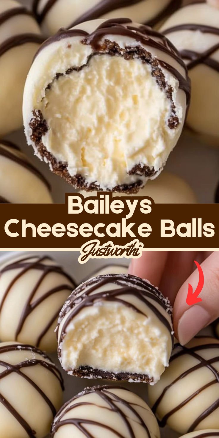 Baileys Cheesecake Balls