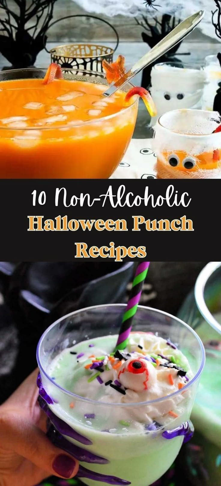 10 Non-Alcoholic Halloween Punch Recipes