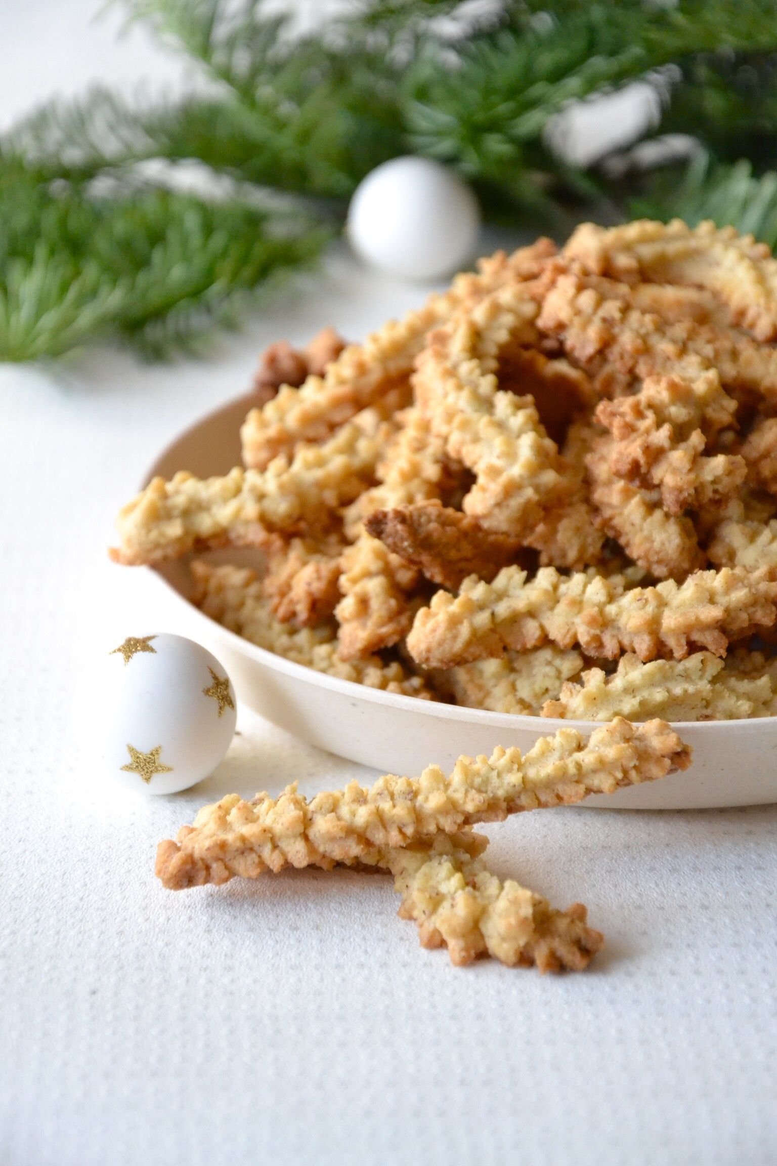 Spritzbredele, biscuits de No&euml;l