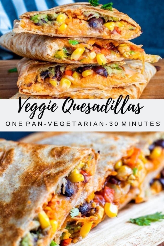 Vegetarian Quesadillas with Black Beans and Sweet Potato | Flairologi
