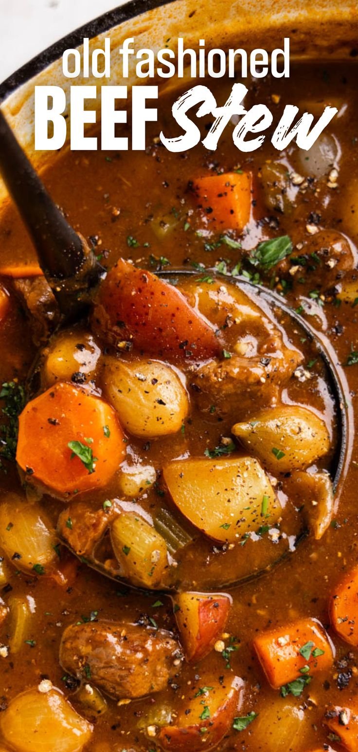 Old Fashioned Beef Stew