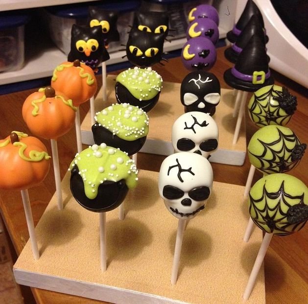 Cool pops | Halloween cakepops ideas, Halloween cake pops ideas, Halloween cake pops recipe