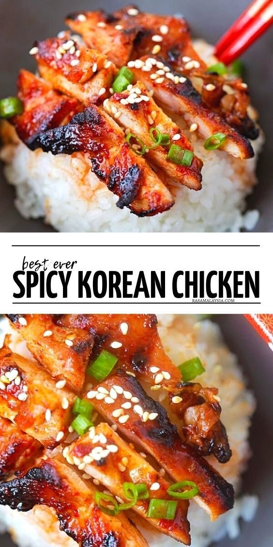 SPICY KOREAN CHICKEN