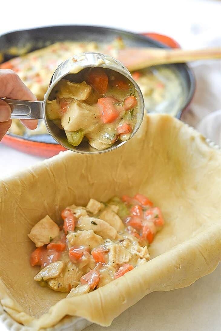 Small Batch Chicken Pot Pie