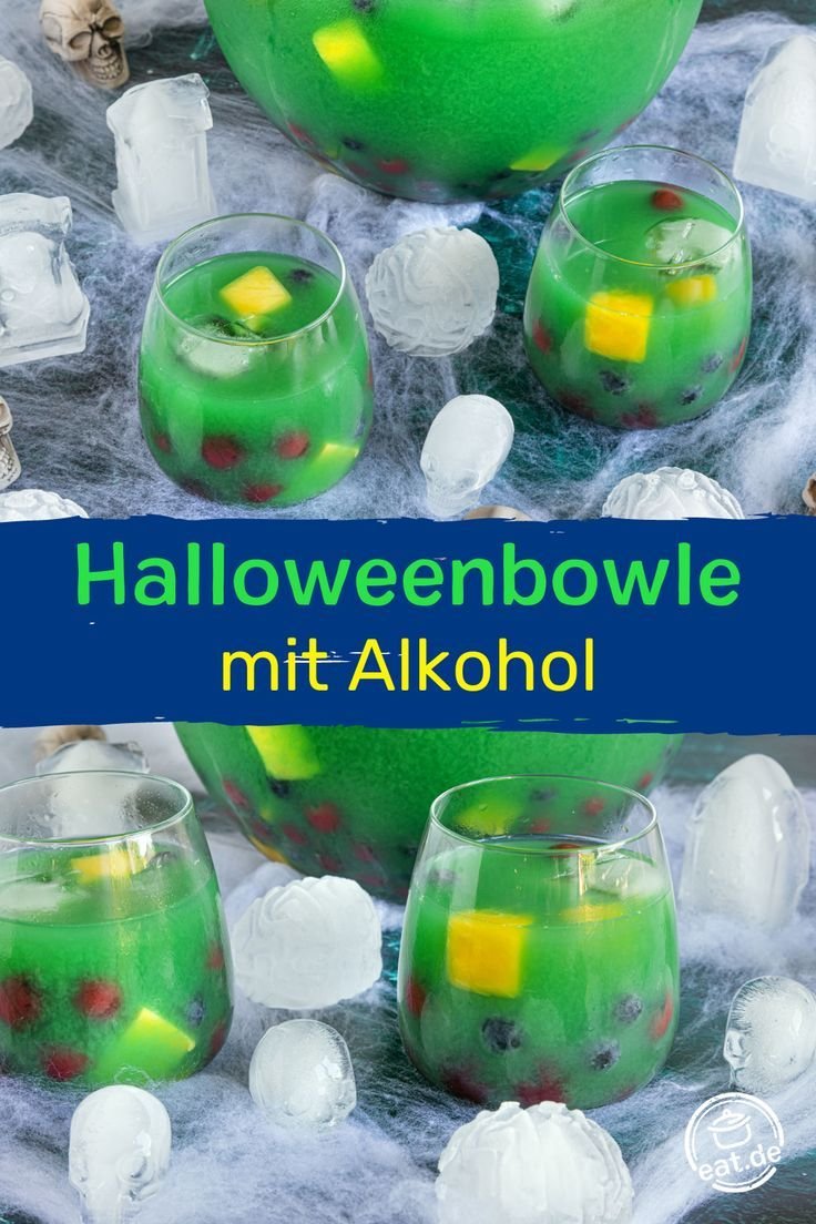 Halloweenbowle mit Alkohol