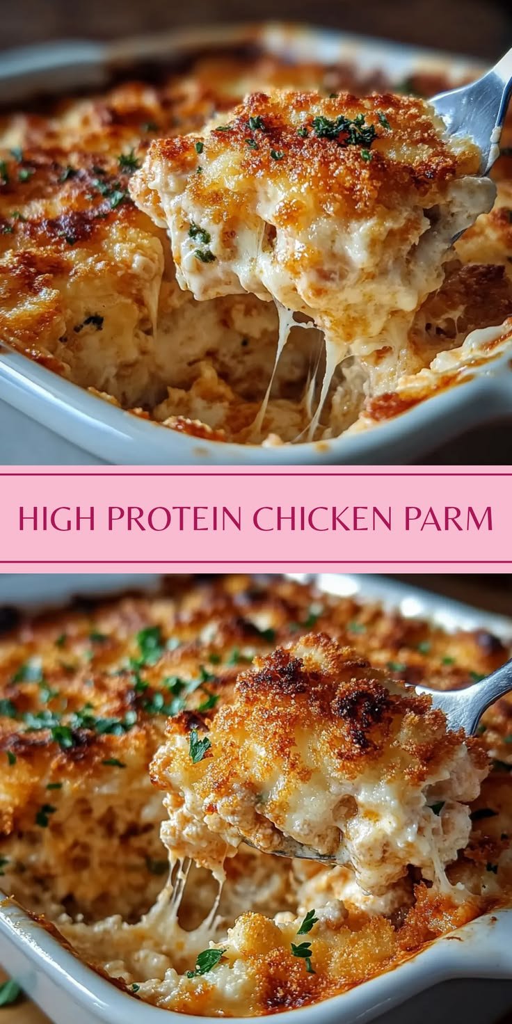 Can You Make Chicken Parmesan Cheesy and High Protein?