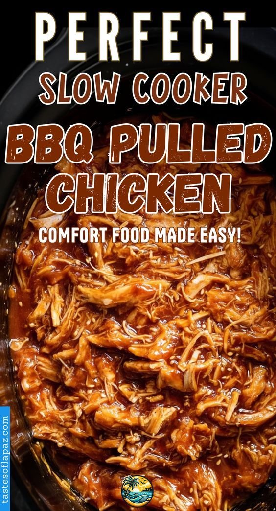 Crock Pot BBQ Pulled Chicken