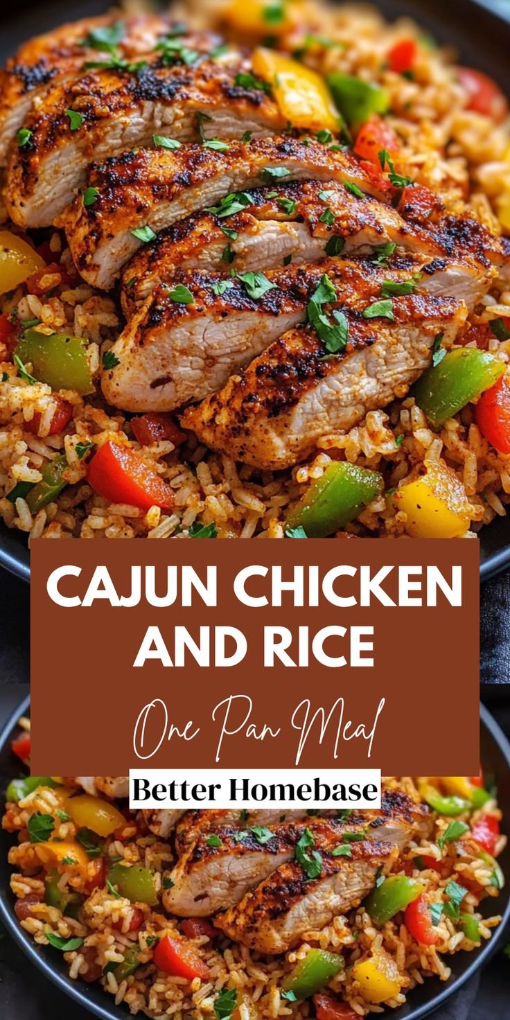 One-Pan Cajun Chicken and Rice