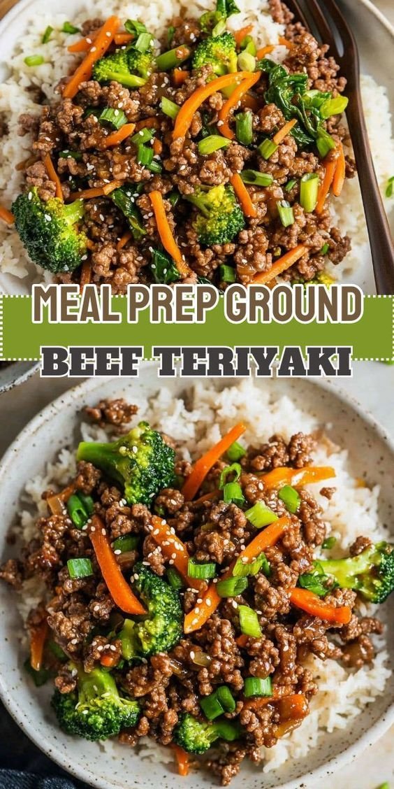 Teriyaki Ground Beef Stir-Fry Recipe is a must-try! - Fitandhealthier