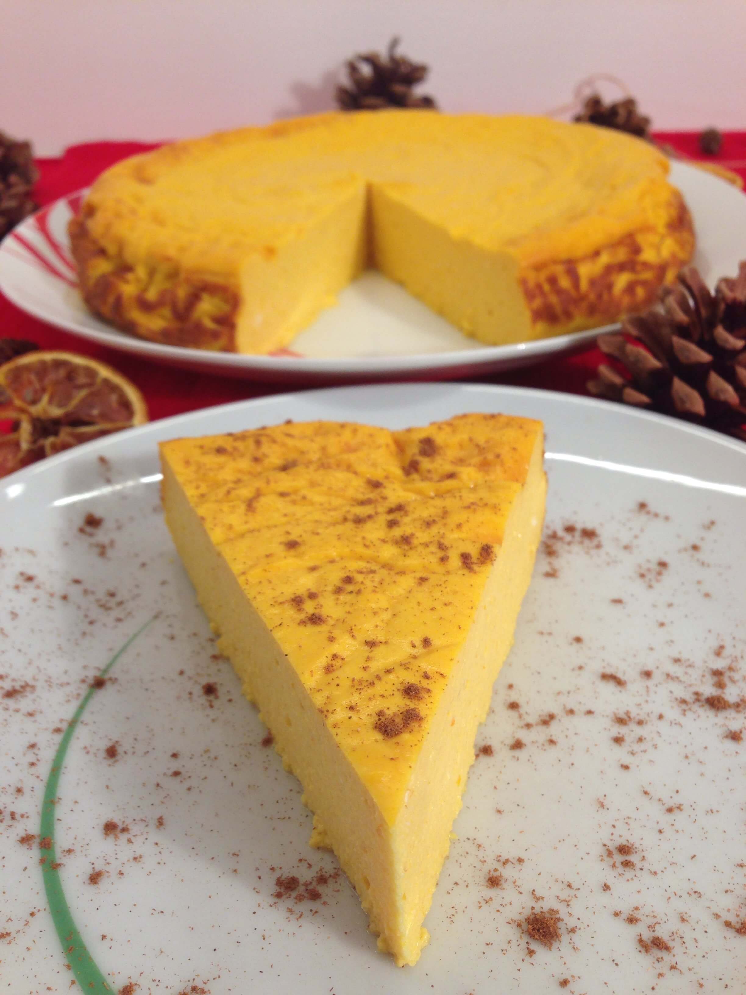 Niedriger Kohlenhydraten Kürbiskuchen