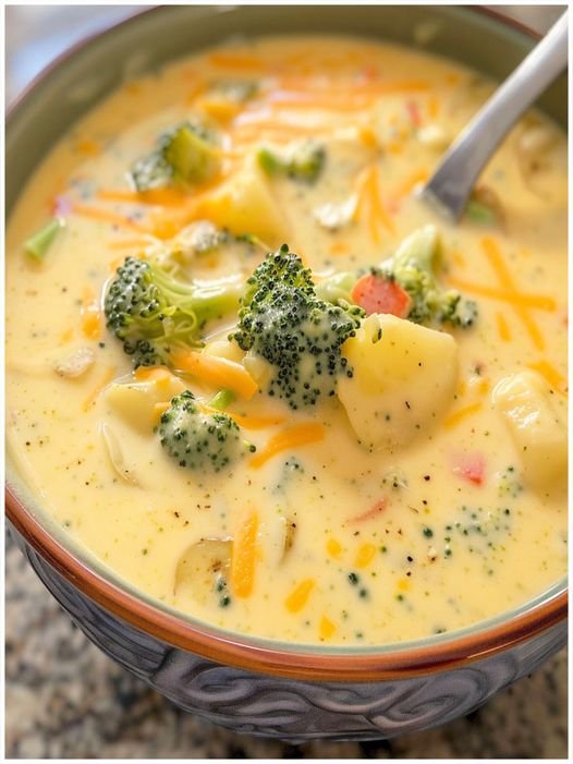 Brokkoli Kartoffel Suppe mit Kase in 20 Minuten gekocht - Kochen Mit Uns