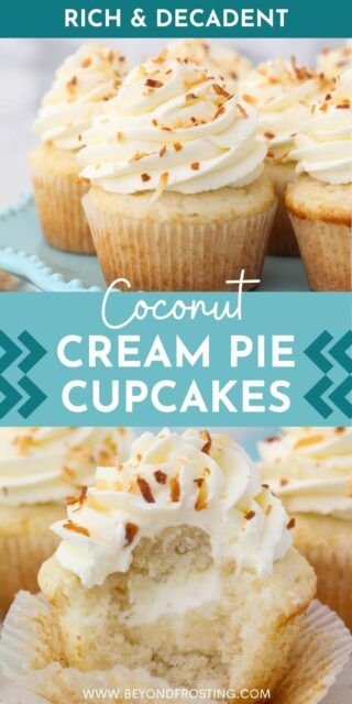Coconut Cream Pie Cupcakes