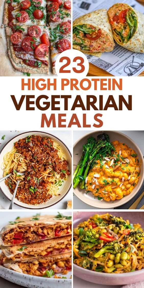 23 High Protein Vegetarian Meals