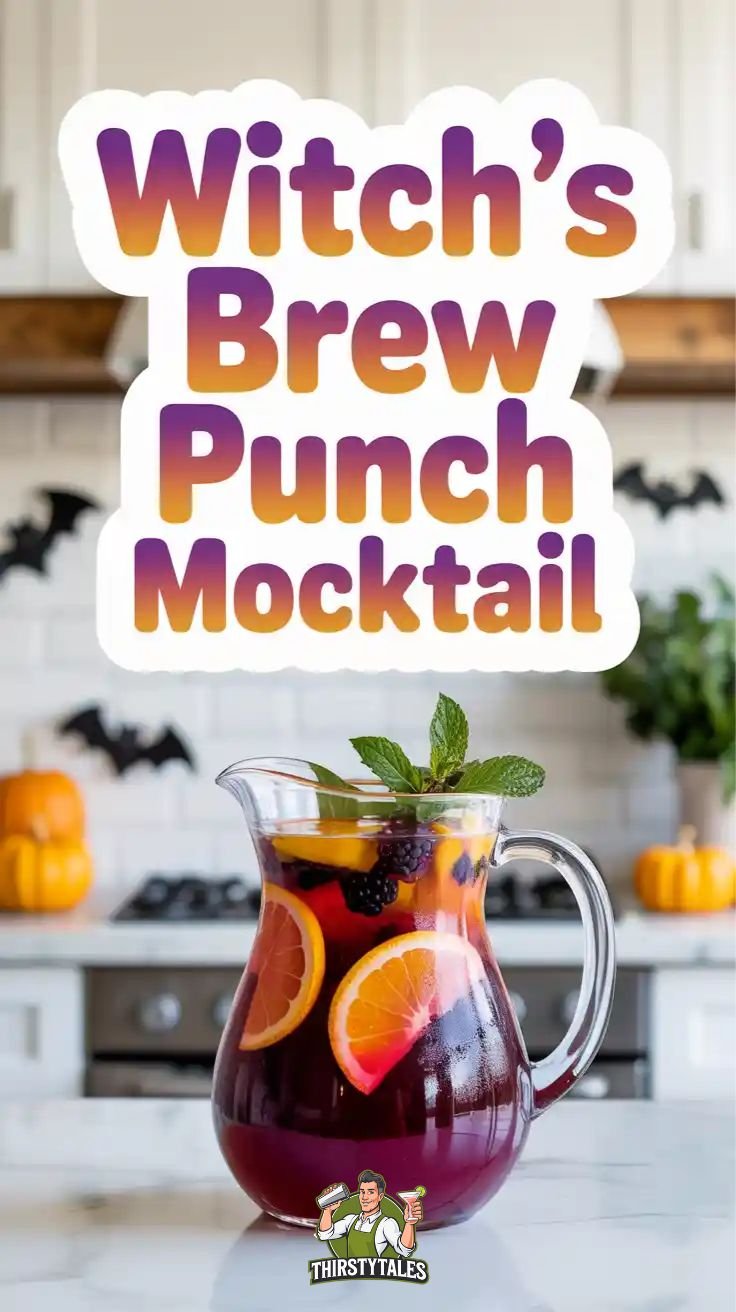 Witch’s Brew Punch Mocktail Recipe