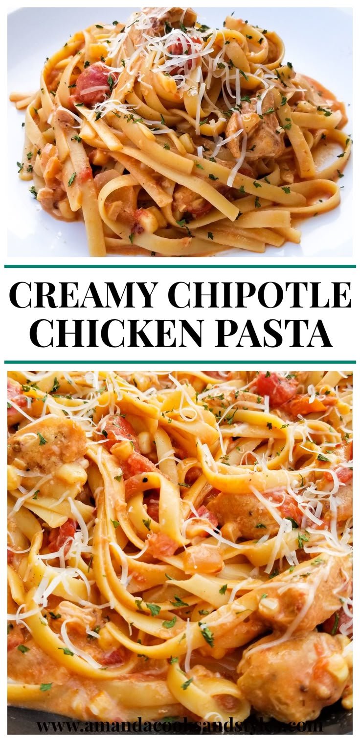 Creamy Chipotle Chicken Pasta