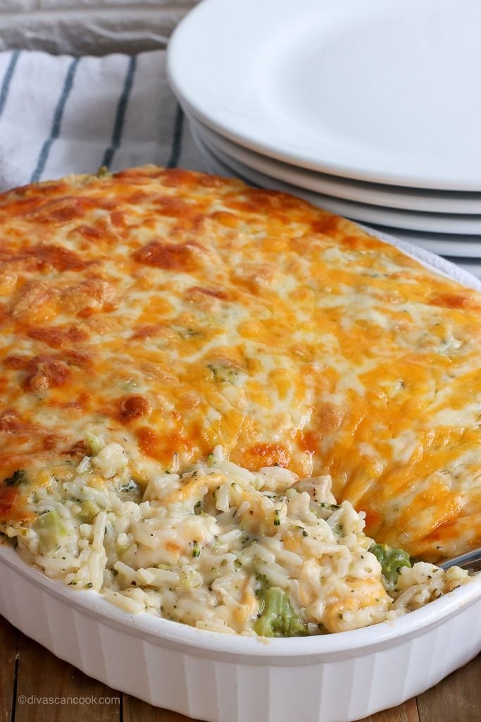 Chicken Broccoli Rice Casserole (Creamy, Cheesy, Family Favorite)