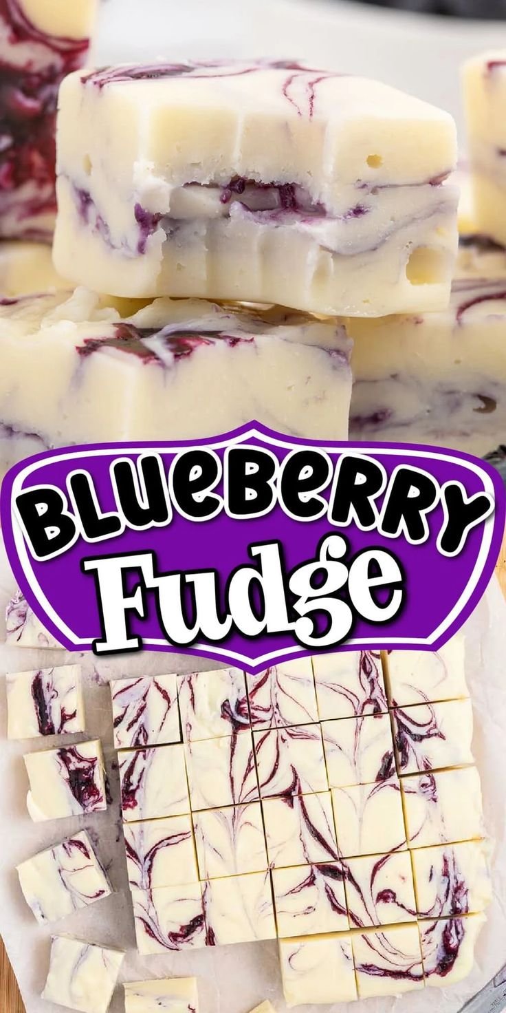 Blueberry Fudge
