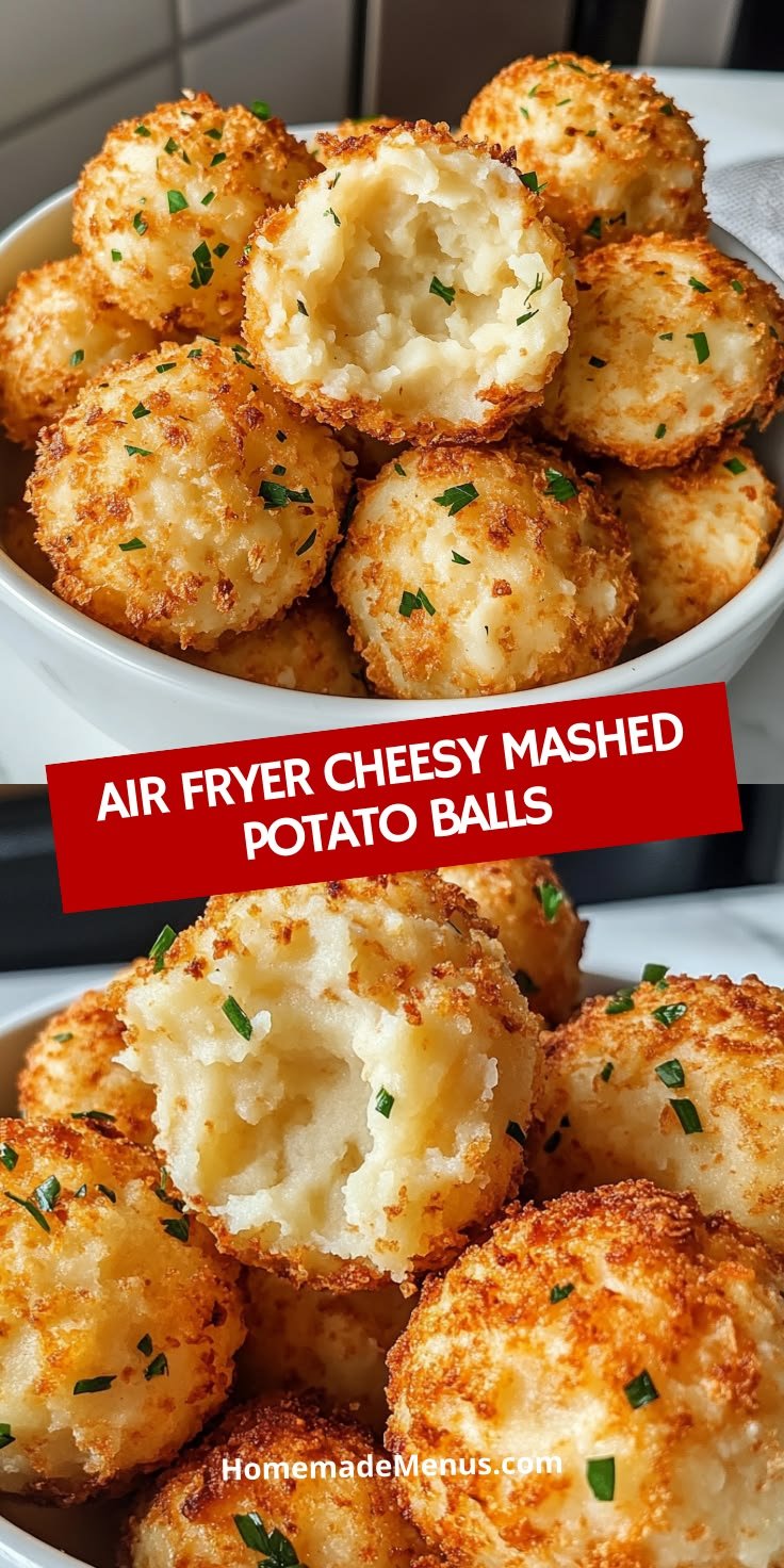 Cheesy mashed potato balls | Mashed potato balls recipe