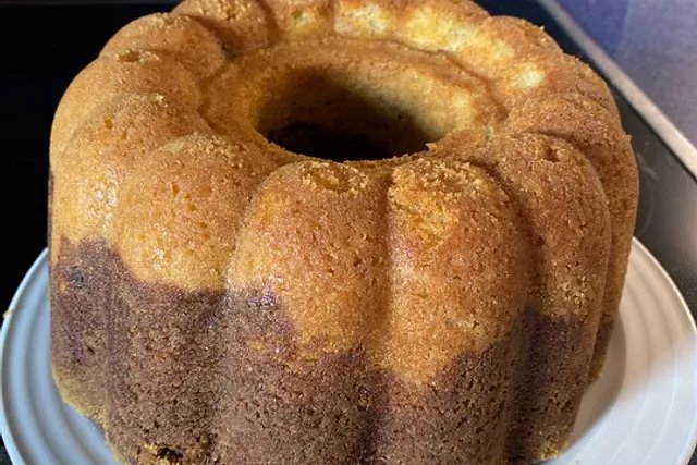 Gugelhupf mit Schokolade
