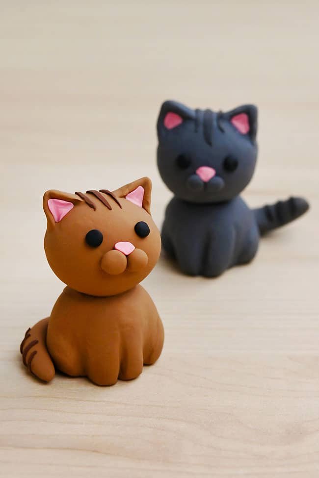 Polymer Clay Cat