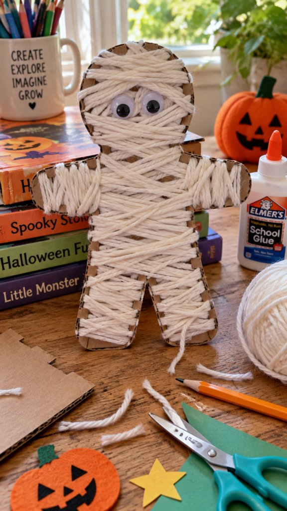 Spooky Mummy Crafts for Kids
