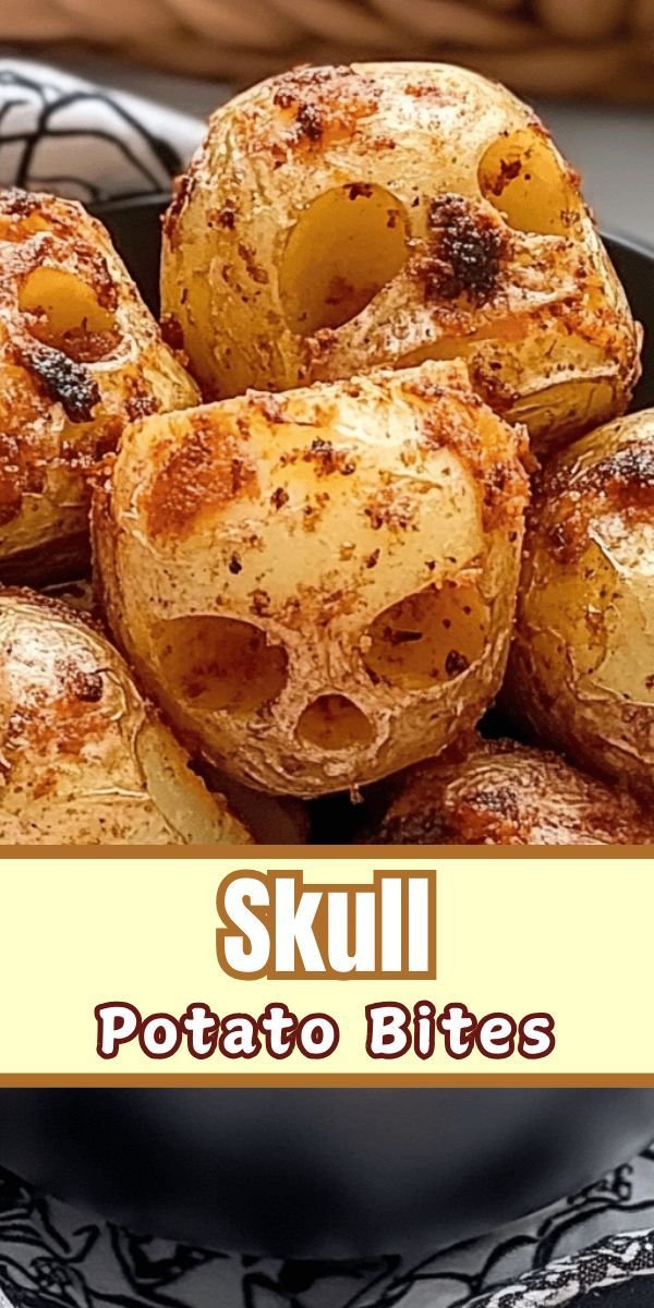 Comforting Skull Potato Bites