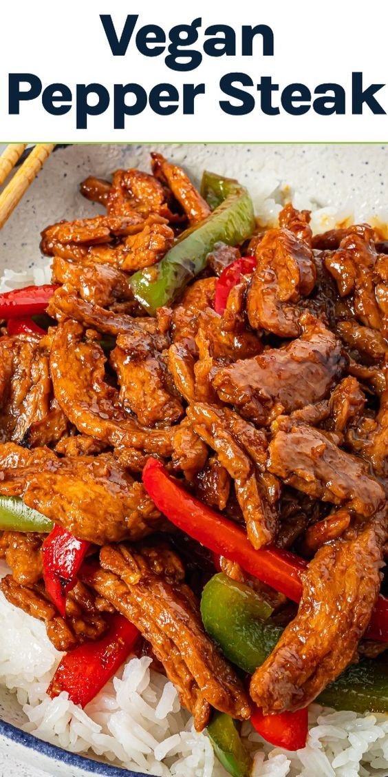 Vegan Pepper Steak