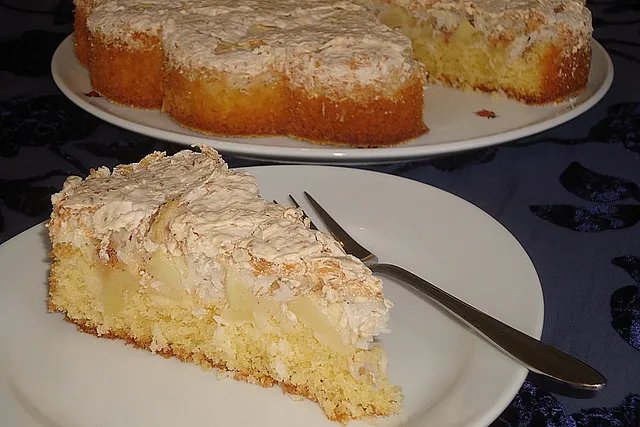 Makronen Apfelkuchen