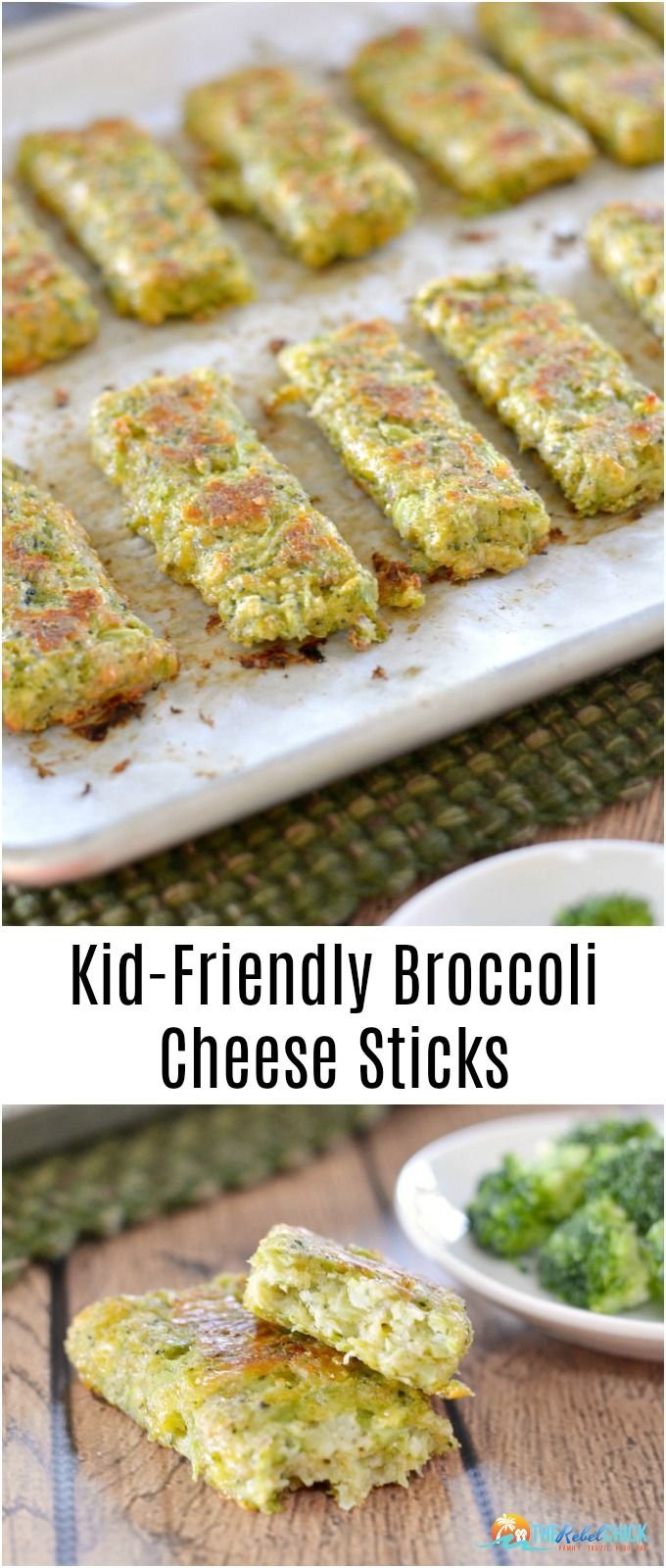 An Easy Kid-Friendly Broccoli Cheese Sticks Recipe | Toddler veggies ideas, Kids side dishes, Healthy dinner kid friendly