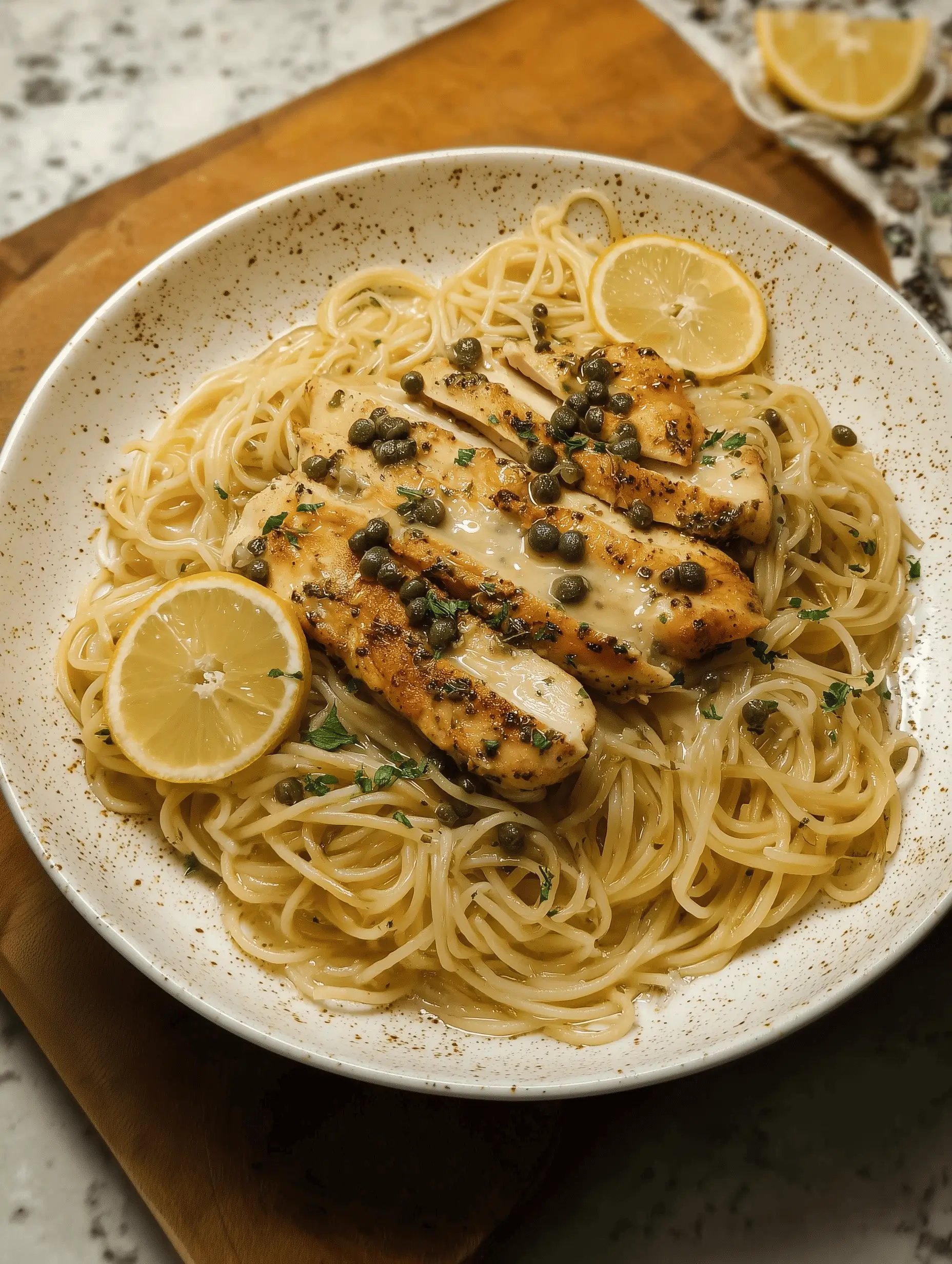 Chicken Piccata Pasta