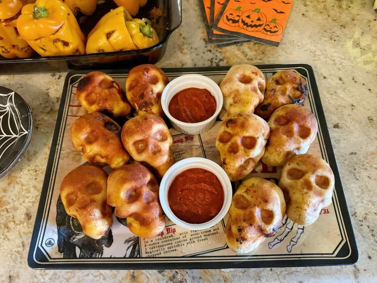 Skull pizza bombs 💀