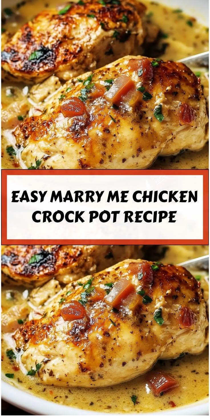 Easy Marry Me Chicken Crock Pot Recipe
