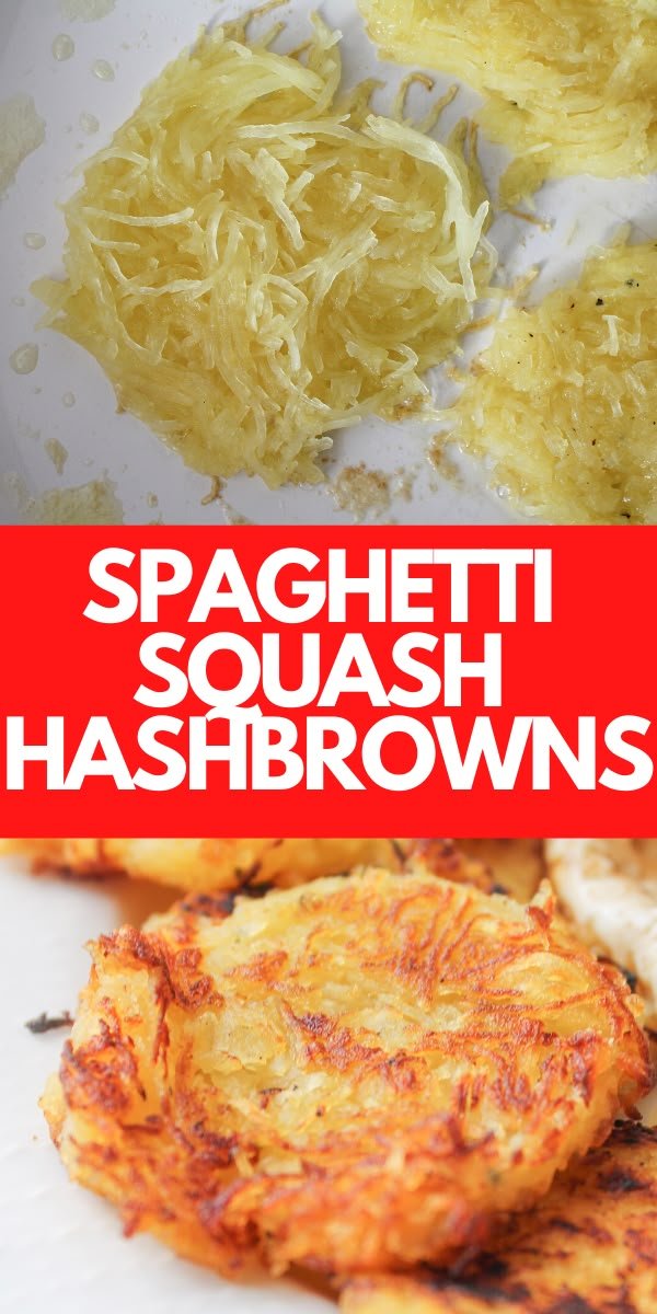 Spaghetti Squash Hash Browns