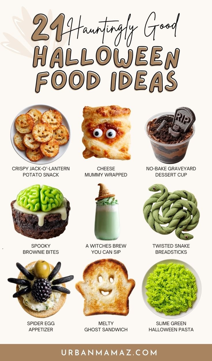 21 Favorite Halloween-Themed Food Ideas to Rock the Party This Year