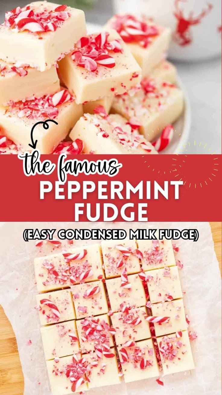 Easy Peppermint Fudge