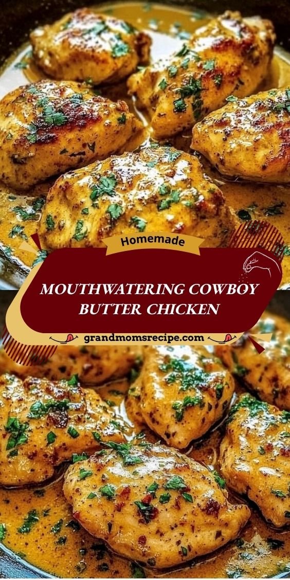 Mouthwatering Cowboy Butter Chicken